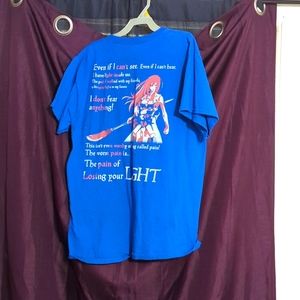 Blue Erza Scarlet T shirt